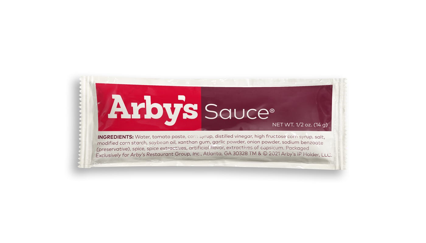 Arby's Sauce Packet from Arby's: Eau Claire Hendrickson Dr (1958) in Eau Claire, WI