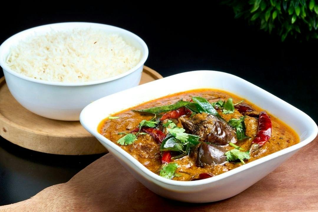 Gutti Vankaya Curry from Rock N Grill Indian Authentic Cuisine & Bar in Round Rock, TX