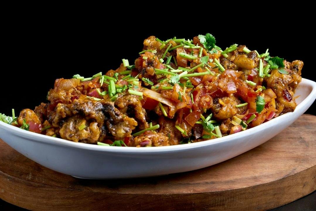 Mushroom Salt and Pepper from Rock N Grill Indian Authentic Cuisine & Bar in Round Rock, TX