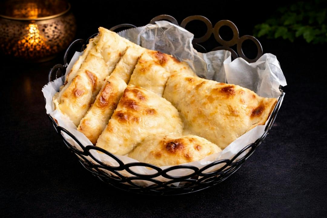 Butter Naan from Rock N Grill Indian Authentic Cuisine & Bar in Round Rock, TX