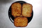 20e. Hashbrowns (5 Pieces) from Asian Flaming Wok in Madison, WI