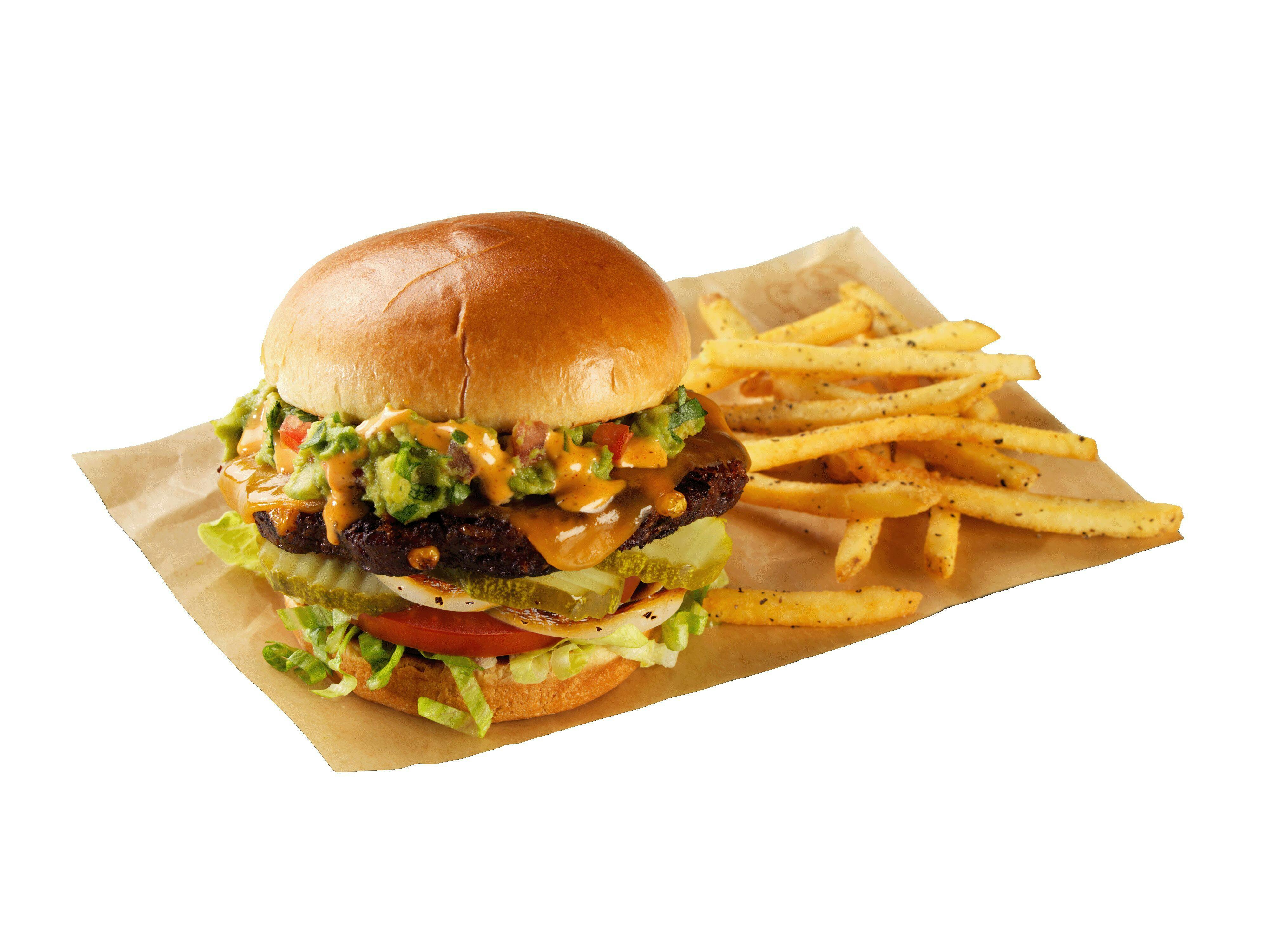 Southwestern Black Bean Burger from Buffalo Wild Wings - Clover Basin Dr in Longmont, CO