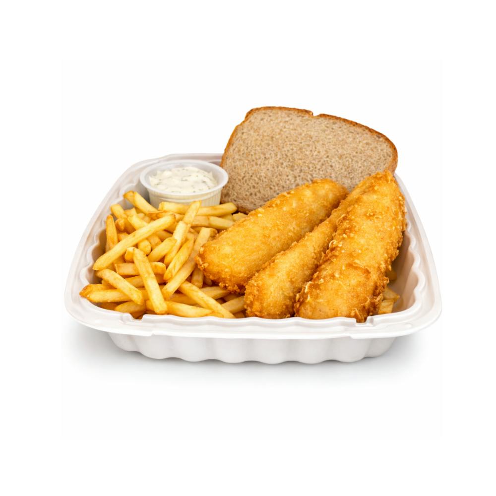 Haddock Dinner from Tom's Drive In in Appleton, WI