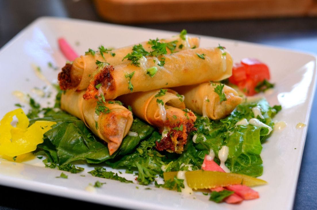 Cheese Rolls from Flames Mediterranean Bar & Grill - Vero Beach in Vero Beach, FL