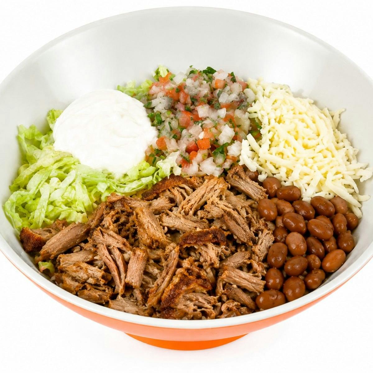 Carnitas Burrito Bowl from Taqueria Monarca in Onalaska, WI