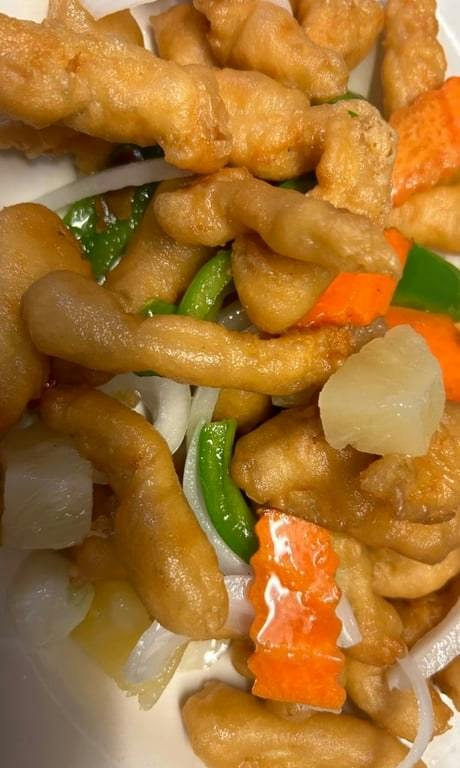 Sweet & Sour Chicken from 1 Fish 2 Fish in Washington, DC