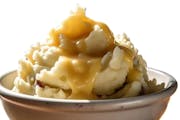 Mashed Potatoes w/Gravy*** from All American BBQ in West Hills, CA