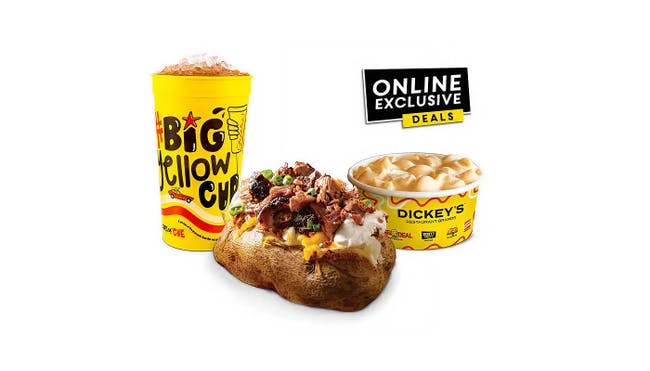 Giant Pit-Smoked Baker w/ Meat Combo from Dickey's Barbecue Pit - East Via de Ventura in Scottsdale, AZ