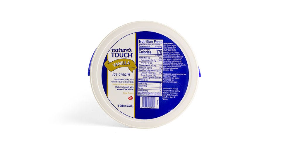 Nature's Touch Ice Cream, 4-Quart from Kwik Trip - Fond Du Lac Main St in FOND DU LAC, WI