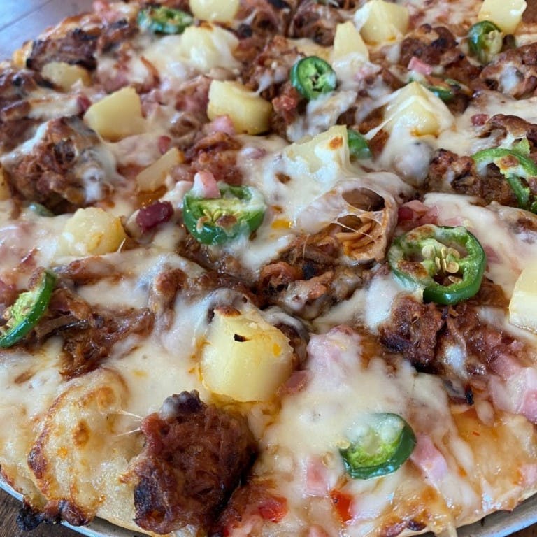 12" Luau from Parker John's BBQ & Pizza - Green Bay in Green Bay, WI