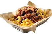 Smoked Meat Mac Stack from Dickey's Barbecue Pit: Nederland (TX-1205) in Nederland, TX