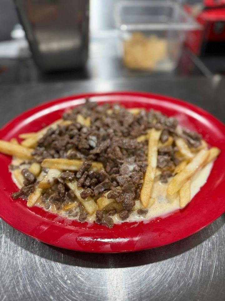 Queso Fries from Silly Serrano Mexican Restaurant in Eau Claire, WI