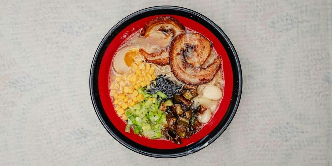 Double "Soup" from Ramen Bowls in Lawrence, KS
