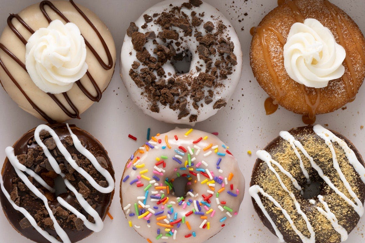 Minty Wonderland Half Dozen from Duck Donuts Madison in Madison, WI