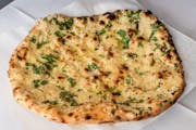 2. Garlic Naan from Dhaba Kitchen in Fitchburg, WI