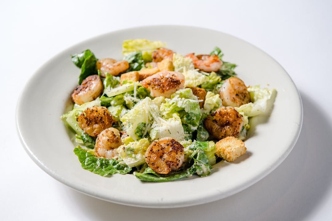 Shrimp Caesar Salad from The All American Steakhouse & Sports Theater in Parkville, MD