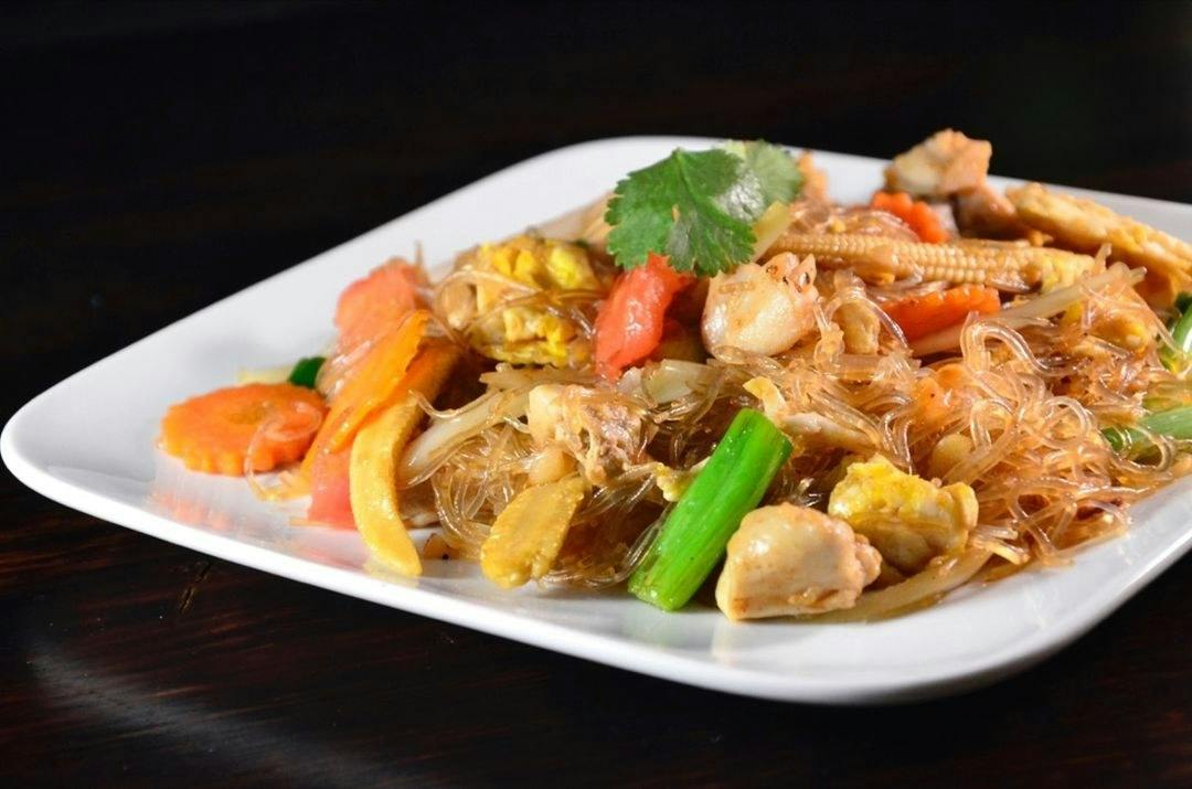 Pad Woon Sen from Thai Kitchen in Ames, IA