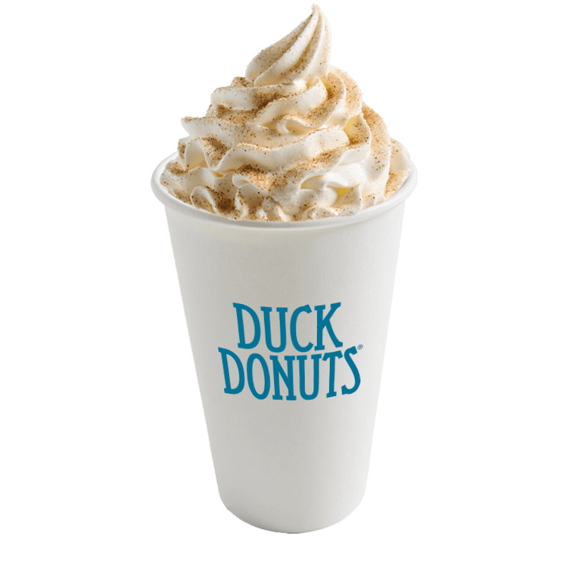 Hot Pumpkin Toffee Latte from Duck Donuts Madison in Madison, WI