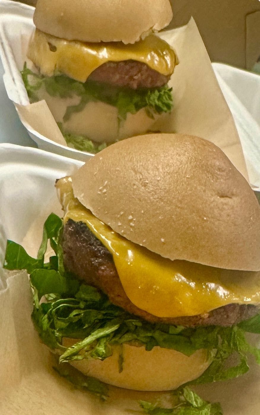 GLUTEN FREE JUSTVEGGIEZ CRABBY PATTY BURGER (GF) from Justveggiez in Madison, WI