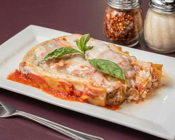 Lasagna from 4 Brothers Italian Restaurant & Pizzeria in Delray Beach, FL