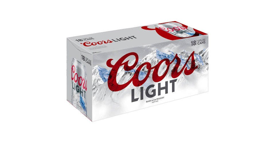 Coors Light: 18 Pack, 12 oz. Cans from Five Corners Liquor & Wine in Cedar Falls, IA