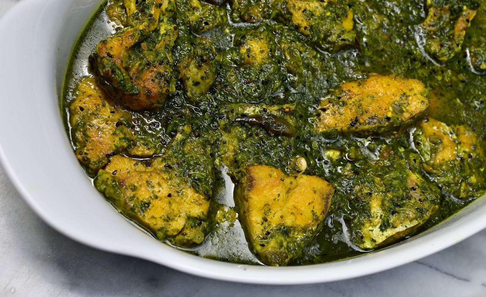 Fish Saag from Sura Indian Bistro - Chestnut St in Philadelphia, PA