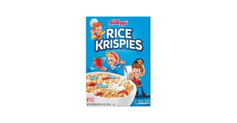 Kellogg's Rice Krispies Cereal (9 oz) from CVS - Iowa St in Lawrence, KS