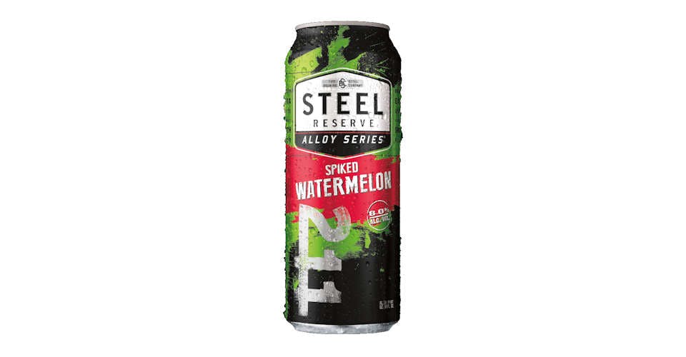 Steel Reserve: Watermelon, 16 oz. from Five Corners Liquor & Wine in Cedar Falls, IA