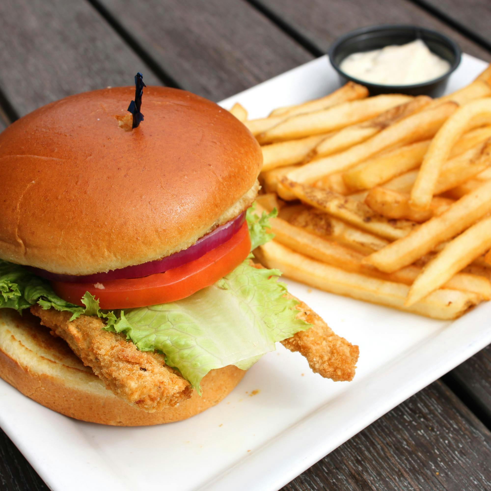 Perch Sandwich from Holidays Pub & Grill in Appleton, WI