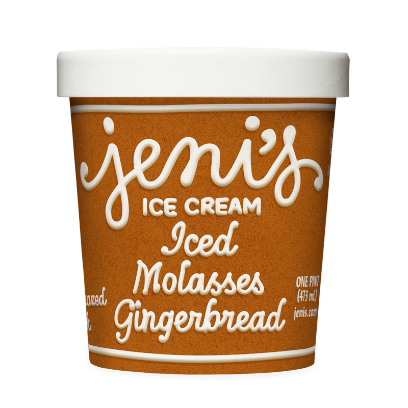 Iced Molasses Gingerbread Pint from Jeni's Splendid Ice Creams - University Ave in San Diego, CA