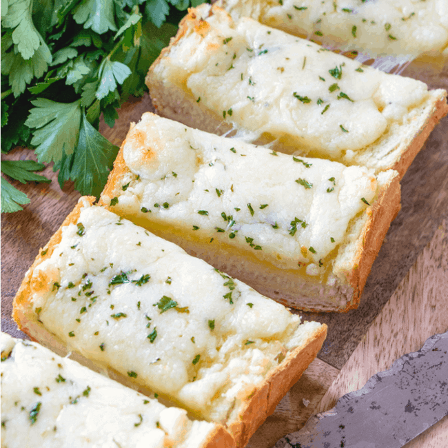 Half Garlic Bread w/Chs from King's Pizza & Subs in Baltimore, MD