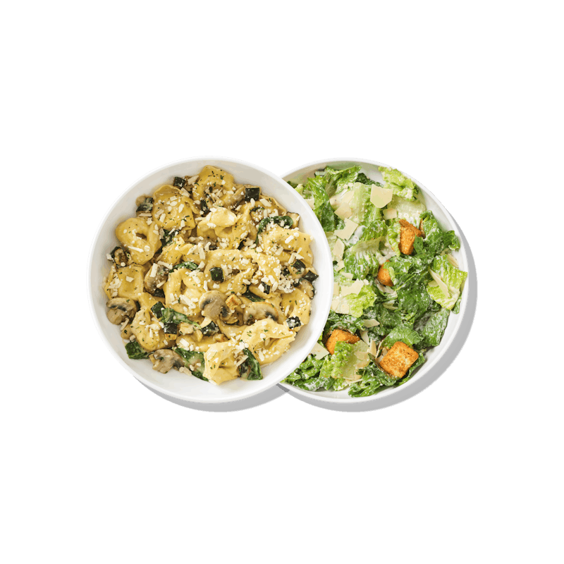 Roasted Garlic Cream Tortelloni Duo from Noodles & Company - Onalaska in Onalaska, WI