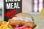 Value Meal #2 Classic Haddock Sandwich from Bailey Seafood in Buffalo, NY