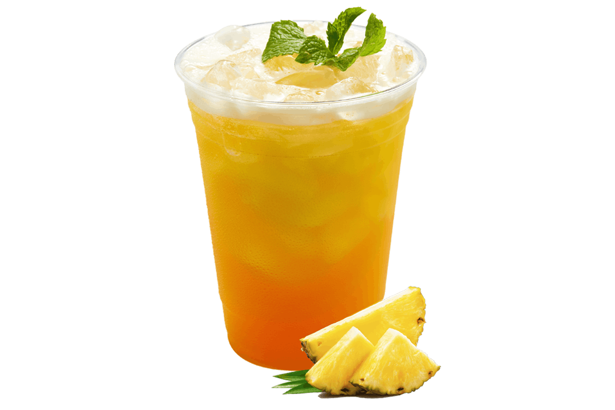 Pineapple Iced Tea from Pokeworks - Bluemound Rd in Brookfield, WI