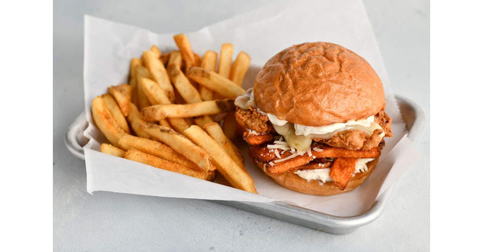 Sweet Lover Boy Chicken Sandwich Combo Meal from Crispy Boys Chicken Shack - Junction Rd in Madison, WI