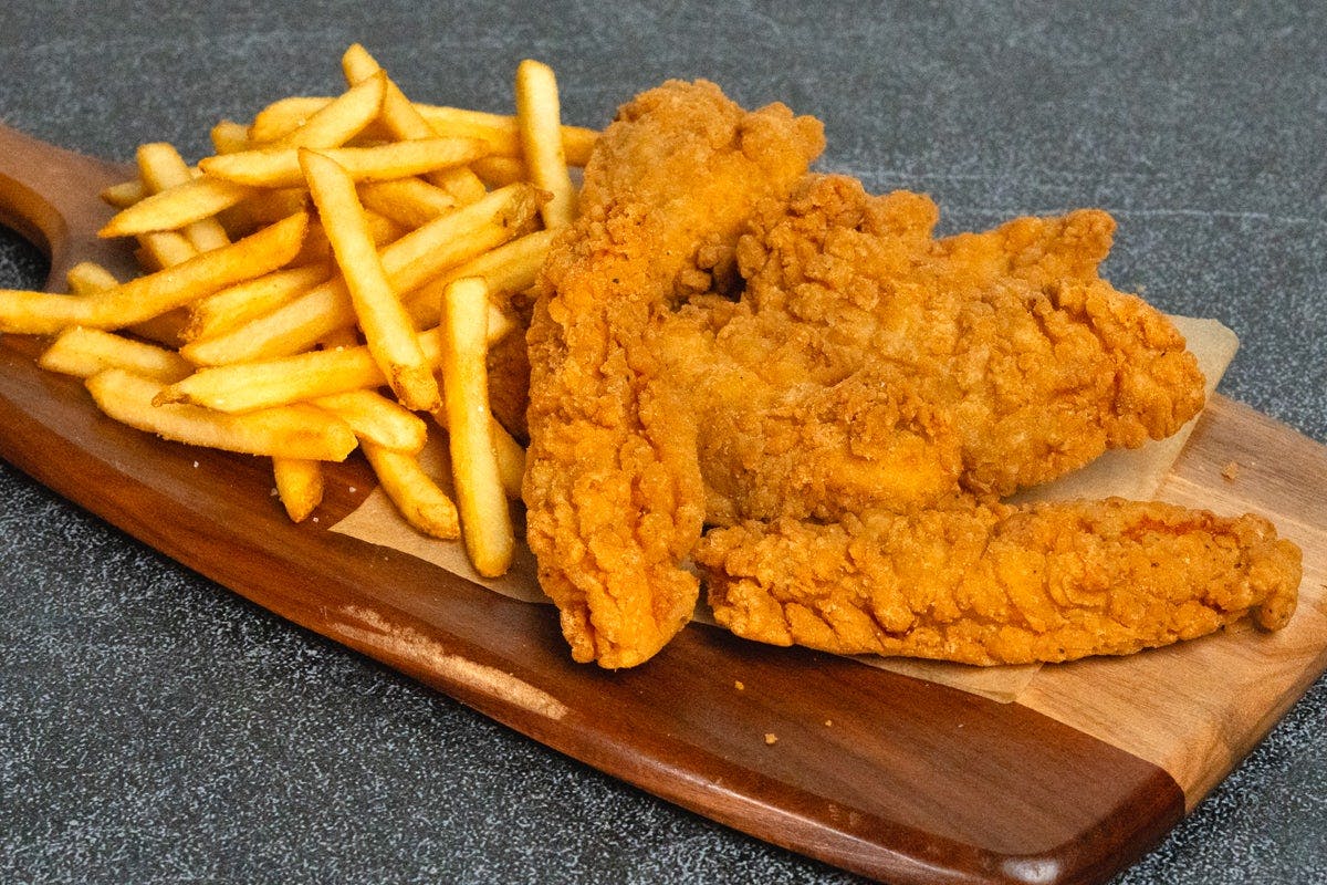 Ballpark Chicken Strips & Fries from MLB Ballpark Bites - Plaza Center Dr in West Jordan, UT