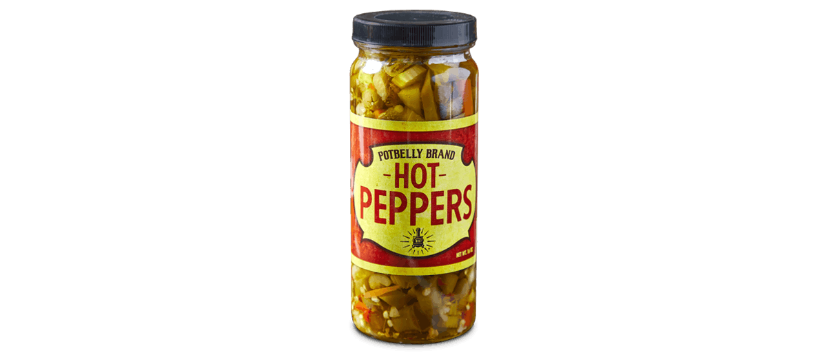 Hot Peppers Jar from Potbelly Sandwich Shop - Towson (275) in Towson, MD