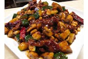 Kung Pao Beef from Tra Ling's Oriental Cafe in Boulder, CO