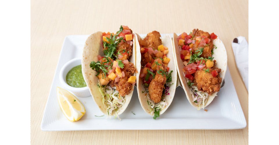 Caribbean Coconut Shrimp Tacos from Solea Mexican Grill - Menasha in Menasha, WI