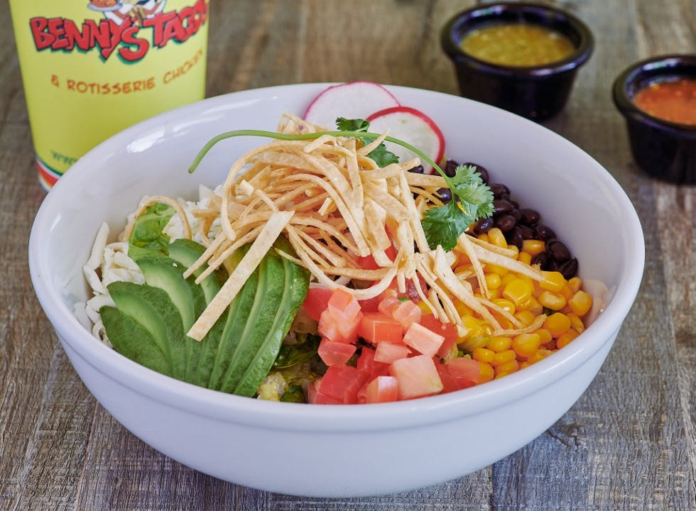 Southwestern Salad from Benny's Tacos - West Hollywood in Los Angeles, CA