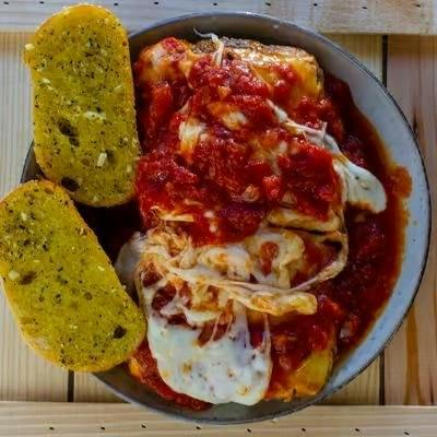 Meat Lasagna from New York Pizza in Palo Alto, CA