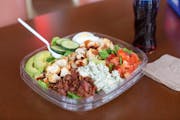 Malibu Cobb Salad from Bob's Burgers in Lawrence, KS
