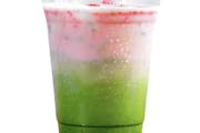 Strawberry Matcha from Rush Bowls - Hillsborough St. in Raleigh, NC