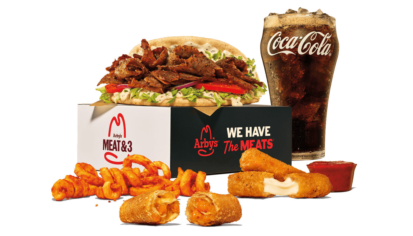 $11.99 Meat & 3 from Arby's: Wausau N. 20th Ave in Wausau, WI