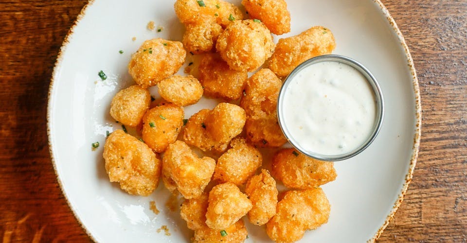 Carr Valley Cheese Curds from Craftsman Table & Tap in Middleton, WI