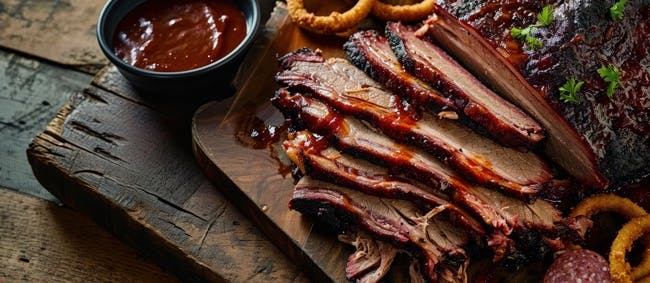 1/2 Pound BRISKET GF from Santa Maria BBQ in Huntington Beach, CA