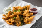 Pakora Platter from Cafe India - Walker's Point in Milwaukee, WI
