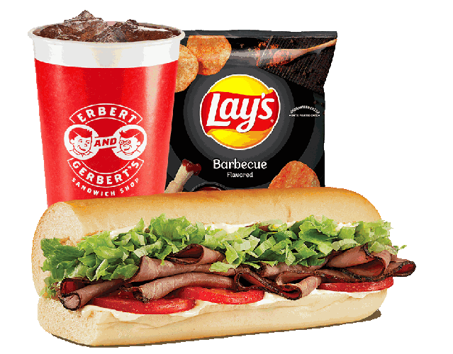 #4 HALLEYS COMBO from Erbert & Gerbert's - N 4th St in Wausau, WI