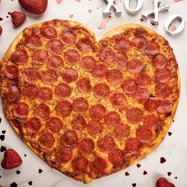 14" Heart Pizza from Rosati's Pizza - W. Union Hills Dr. in Phoenix, AZ