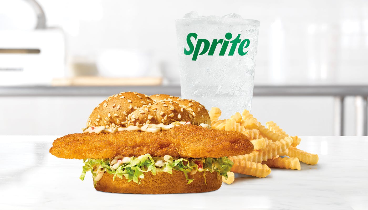 Crispy Fish Sandwich - Sandwich Only from Arby's: Green Bay West Mason St (9058) in Green Bay, WI